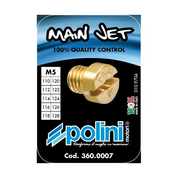 Compra Oggi Stesso SET 10 GETTI POLINI DAL 110 AL 128 VESPA 50, 90, 125 PRIMAVERA ET3