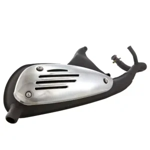 Piaggio vespa liberty 50 marmitta completa di protezione 2007 2008 c42500 Prezzo Di Fabbrica