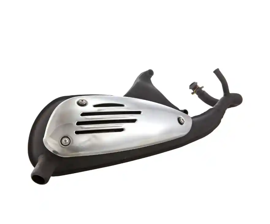Piaggio vespa liberty 50 marmitta completa di protezione 2007 2008 c42500 Prezzo Di Fabbrica