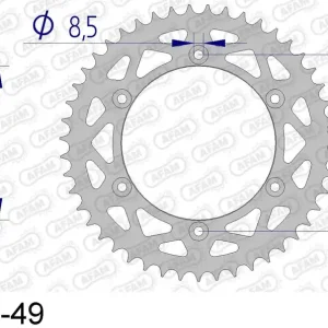 Gas gas ec 200 e4 200 corona afam 15206n-49 in all. passo 520 2018 2018 Spedizione Espresso