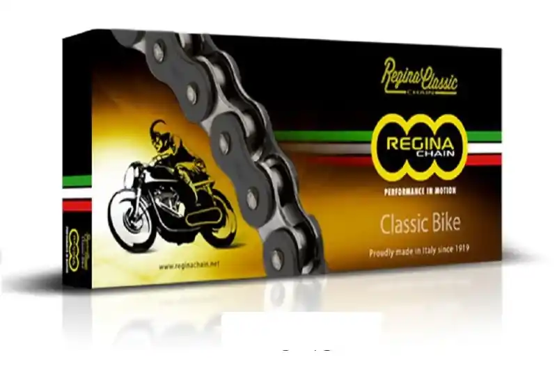 Acquista Ora Catena trasmissione regina 126 sr 140 maglie passo 428 classic bikes chain