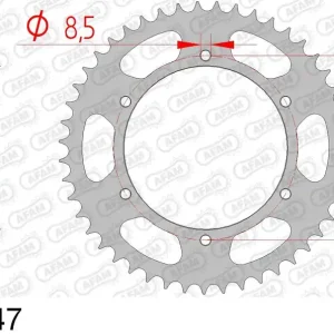 Di Tendenza Bmw g 650 xchallenge 650 corona afam 92503-47 in acc. passo 520 2007 2009