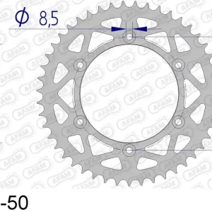 Occasione Yamaha wr 250 f 250 corona afam 13323n-50 in all. passo 520 2007 2019