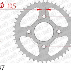 Honda xl 125 s 125 corona afam 10223-47 in acc. passo 428 1979 1982 Compra Online