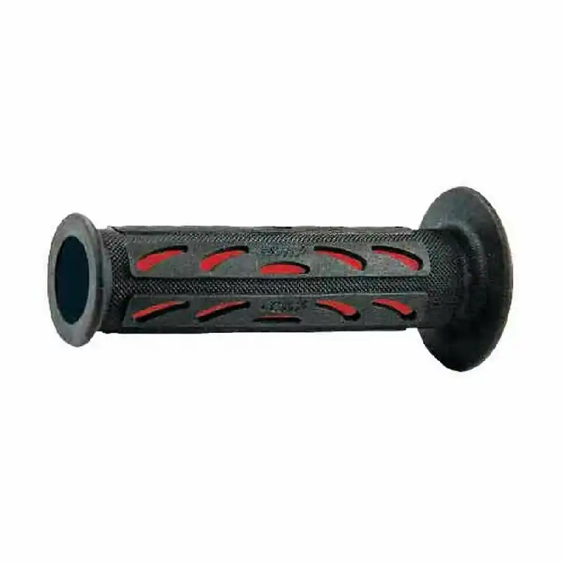 Compra Online Manopole strada progrip 724 oe 149 doppia densita' - rosso nero con foro
