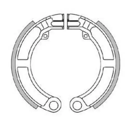 Spedizione Gratuita Piaggio vespa sprint gr super ra 125 ganasce freno brenta 0160 1965 1976
