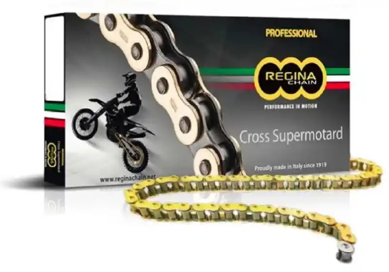 Professionale Beta rr 50 enduro 50 catena regina 124rx3 136 maglie passo 420 oro 2018 2020