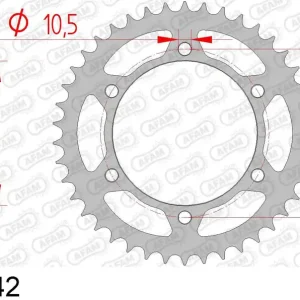 Spedizione Espresso Kawasaki en 500 500 corona afam 16404-42 in acc. passo 520 1994 2009