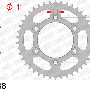 Affare Ducati 600 monster 600 corona afam 50602-38 in acc. passo 520 1993 1994