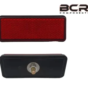 Catadiottro targa universale con vite - 89x35mm Consegna Rapida