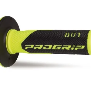 Novità Manopole manopola mx 801 204 doppia densita' giallo fluo nero senza foro
