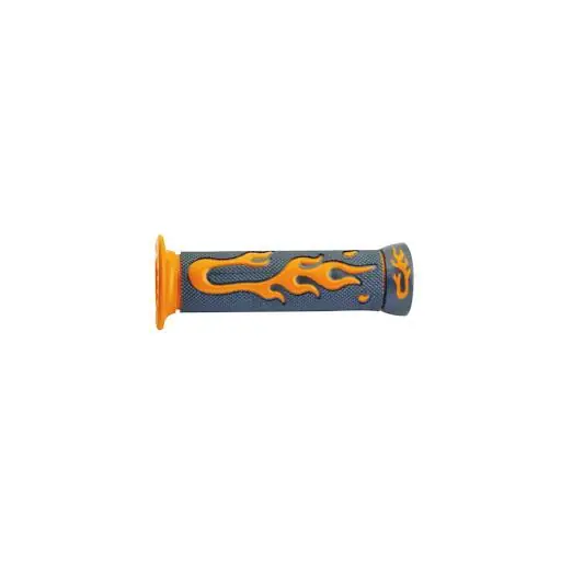 Manopole scooter fiamma 125mm a gel colore nero arancione Compra Adesso