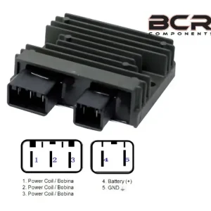 Esclusivo Honda anf 125 innova 125 regolatore tensione bcr rif. 31600mfm701 2005 2005