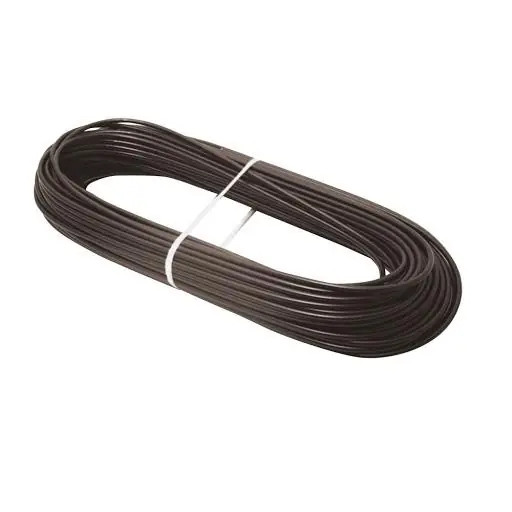 Guaina universale bcr misure ø est. 8mm ø int. 4mm lunghezza 25mt color nero Consegna Rapida