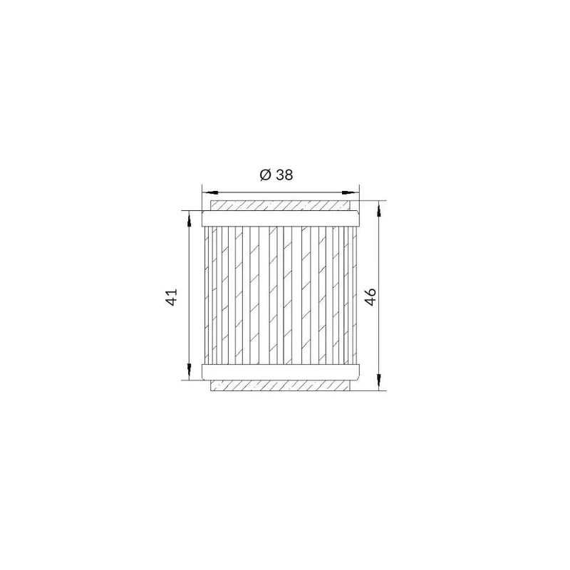 Di Tendenza Yamaha mt125 125 filtro olio meiwa 2015 2016