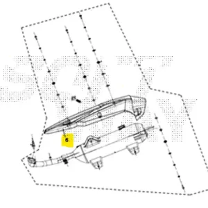 Sym joymax z 300 protezione calore marmitta 2025 2025 ly30wa-eu Ultime Pezzi