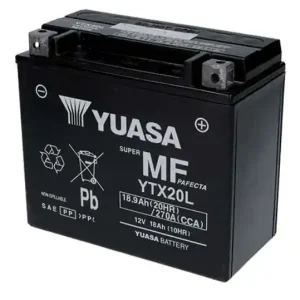 Bombardier-can am outlander 330 batteria yuasa ytx20l 2004 2005 410301203 Pagamento Sicuro