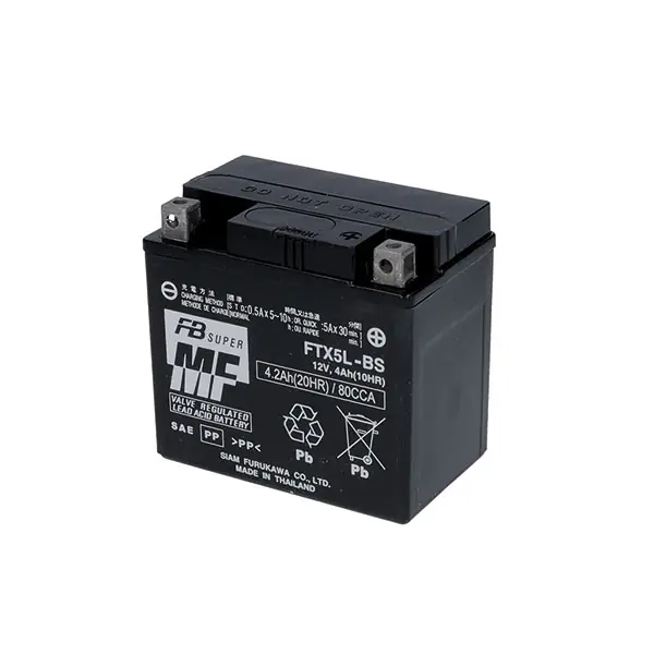 Quantità Limitata Adly rs supersonic atv 50 batteria ftx5l-bs 12v-4ah attivata 2006 2008