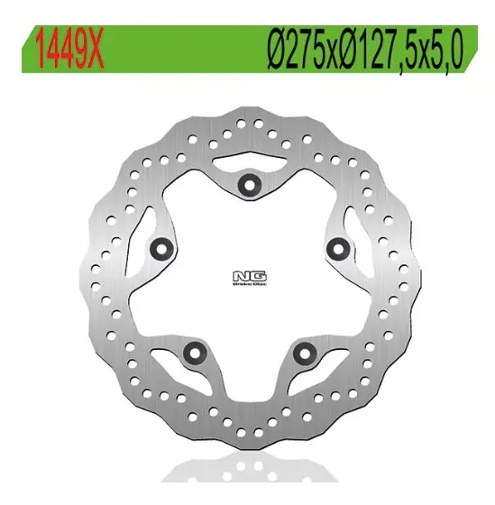 Sym maxsym i 400 disco freno anteriore posteriore ng 1449x 2021 2021 Economico