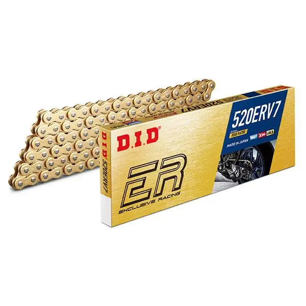 Ultime Pezzi Catena did 520erv7 gold lunghezza 118 maglie con giunto a rivetto bmw
