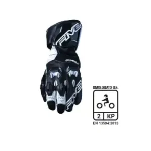 Guanti moto five rfx2 black/white (xxl) Offerta Lampo