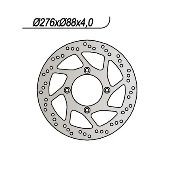 Honda xlv varadero 125 disco freno anteriore ng 641 2001 2011 Offerta