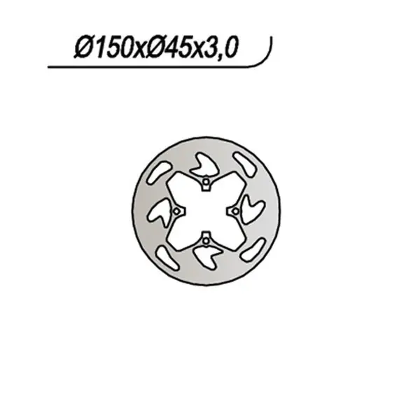 Nuovo Arrivo Famoto rx c 65 disco freno posteriore ng 389 2006 2006