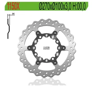 Kawasaki kx 125 disco freno anteriore ng 2003 2005 Prezzo Scontato