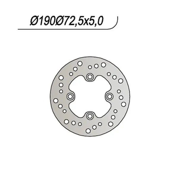 Nuova Collezione Honda cn helix/spazio (mf02) 250 disco freno anteriore ng 112 1995 1999