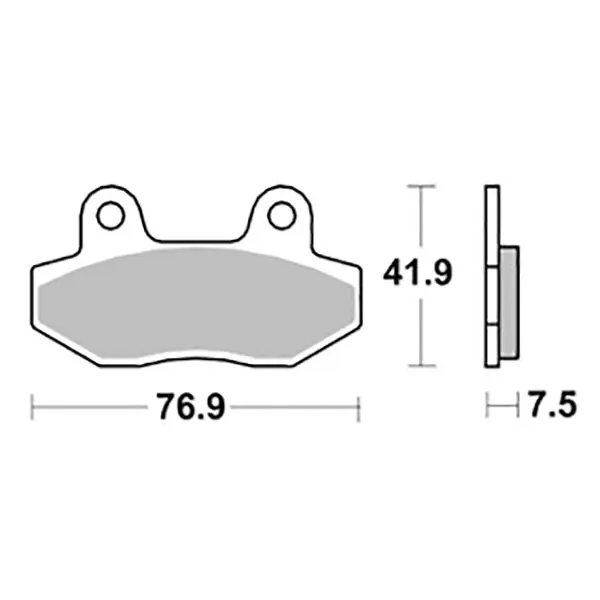 Garelli flexi 125 pastiglie freno sbs hm 2012 2013 Acquista Ora