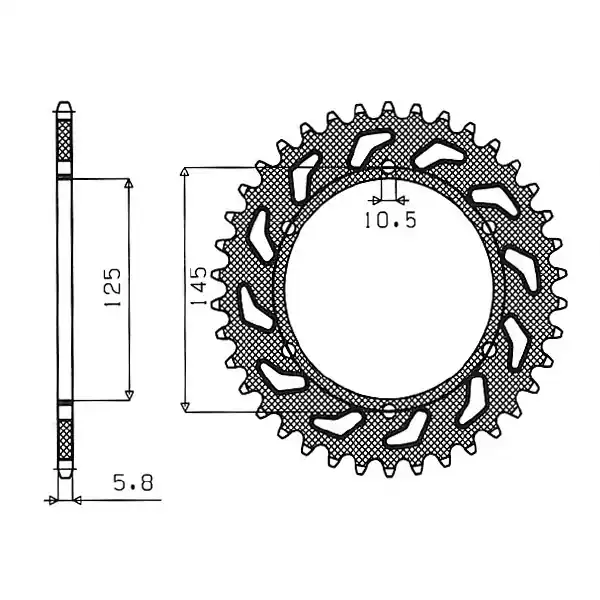 Yamaha dt mx 250 corona in acciaio p 520 z 47 1980 1980 Popolare