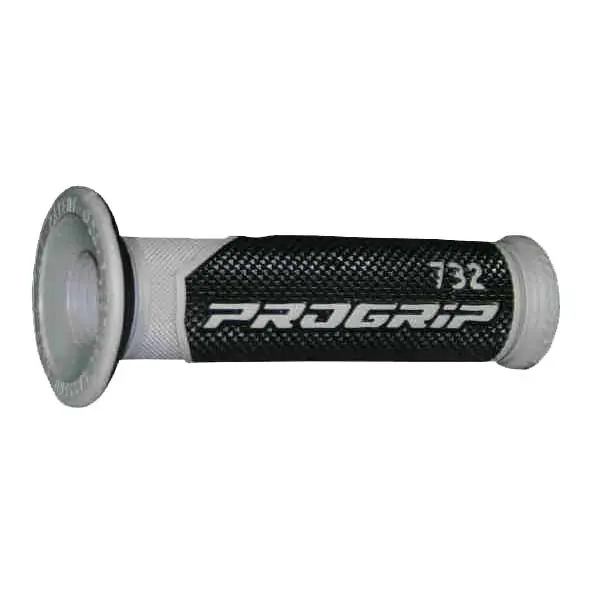 Manopole strada progrip 732 dual density grigio ø 22-25mm lunghezza 125mm open Promozione