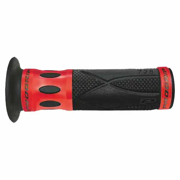 Manopole strada forate progrip 728 rosso dimensioni: ø mm 22-25 lunghezza mm 122 Prezzo Basso