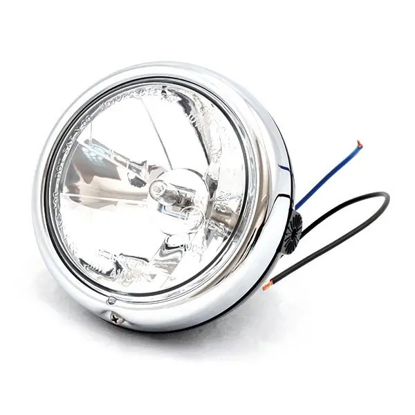 Ordina Subito Faro fanale luce anteriore tondo 127 nero lampada h3 55w