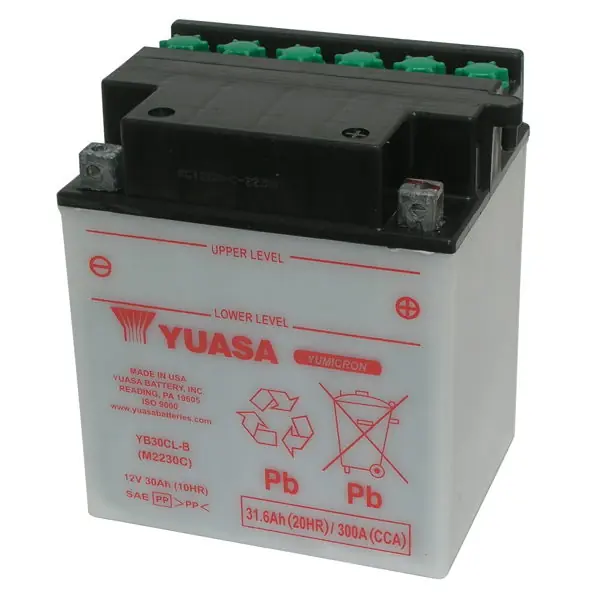 Bombardier gtx 4-tec 1500 batteria yuasa yb30cl-b 2002 2005 Spedizione Gratuita
