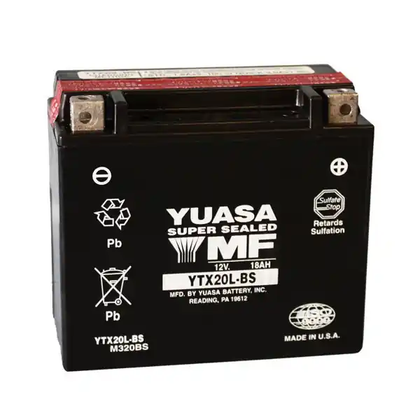 Bombardier-can am outlander 330 batteria yuasa ytx20l-bs 2004 2006 Offerta Limitata