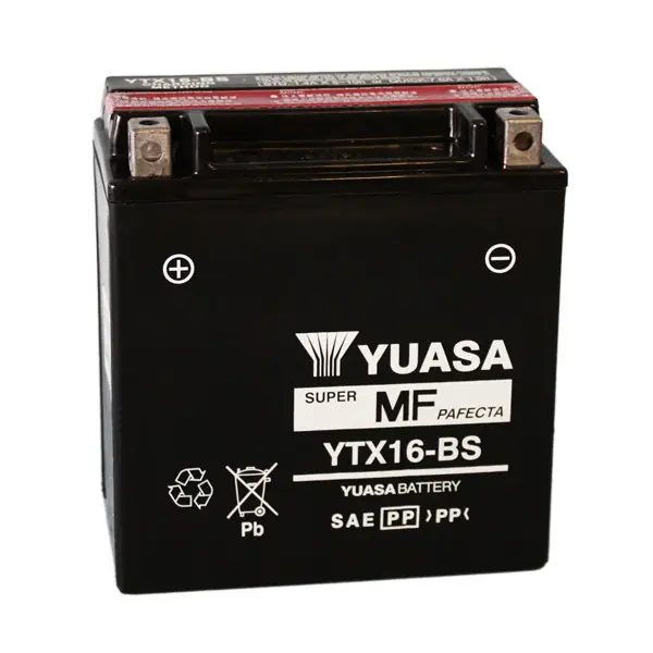 Bmw k gt/ k gtl 1600 batteria yuasa ytx16-bs attivata 12v/14ah 2017 2022 Offerta Speciale