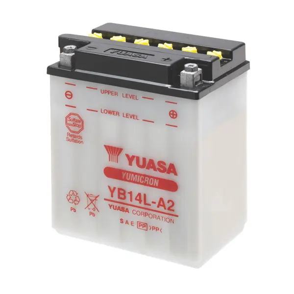 Prezzo Conveniente Aprilia etx 350 batteria yuasa yb14l-a2 12v/14ah 1986 1992