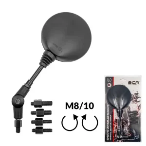 Promo Stagionale Specchio universale snodabile con adattatori m8/m10