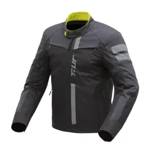 Di Tendenza Giacca tasmania hydroscud® black/dark anthra taglia l