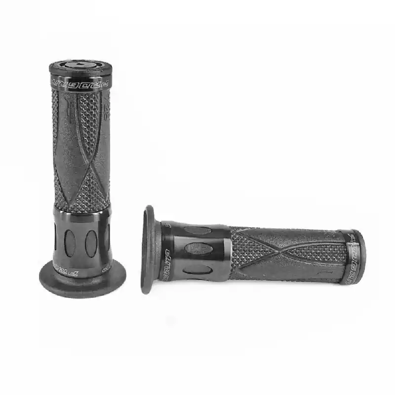 Popolare Manopole scooter progrip 728 102 inserti in alluminio - nero no foro