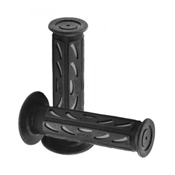 Manopole strada progrip 724 187 doppia densita' - grigio nero no foro Più Venduto