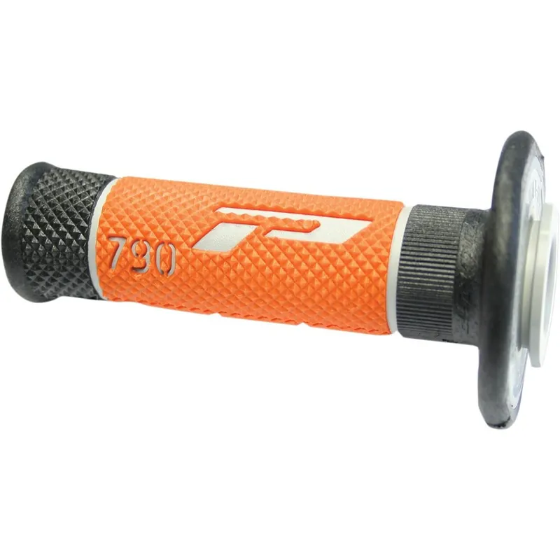 Manopole mx progrip 790 - 240 - tripla densità - nero / arancio / grigio no foro Non Perdere