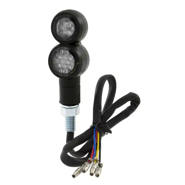 Prezzo Scontato Coppia frecce omologate nere con luce diurna