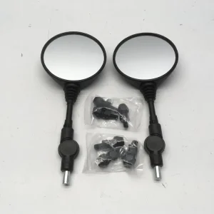 Coppia specchi universali rotondi con adattatori m8 e m10 Spedizione Espresso