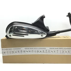 Piaggio vespa sprint 50 marmitta scarico 4t completo di protezione calore 2014 2017 c53301 Super Prezzo