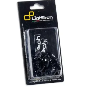 Kit viteria carena in ergal nere lightech per yamaha mt-09 17-20 (33 pezzi) Non Perdere