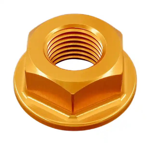 Dado ergal colore oro aperto lightech m14x1,5 Popolare