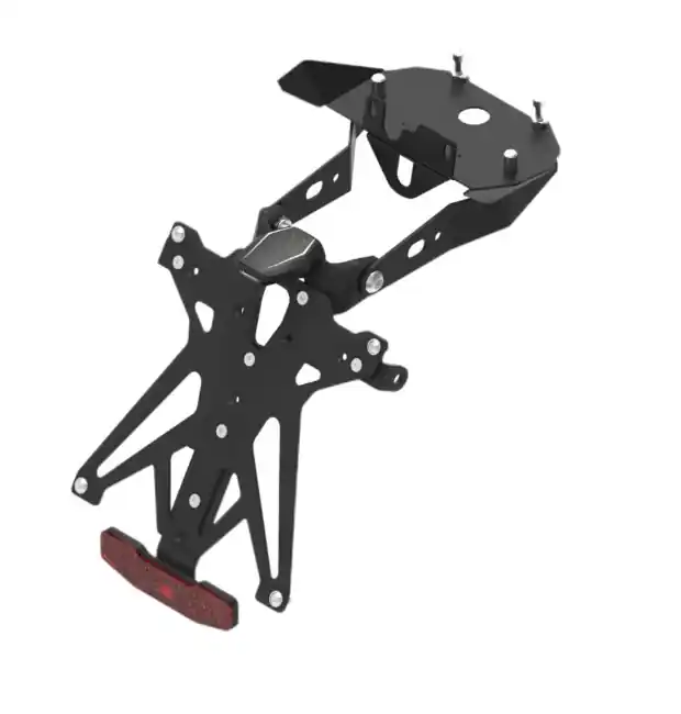 Popolare Kit portatarga lightech per husqvarna nuda 900 12-13 regolabile