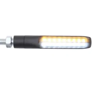 Coppia frecce a led [lightech] - universali per moto / omologate - cod.fre937ner Non Perdere